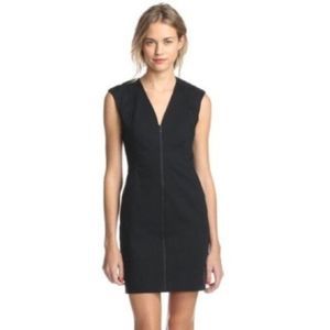 Kate Spade Saturday Black Zip Up Lets Make Contact Mini Dress
